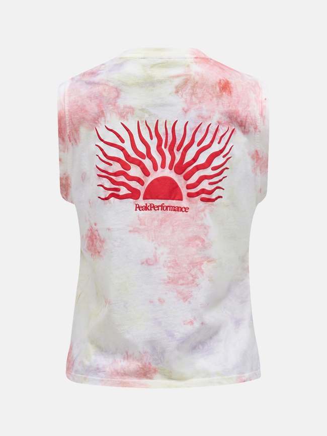 Tie Dye Sleeveless T-shirt Women