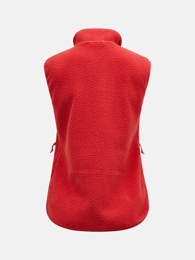 Pile Zip Vest Women