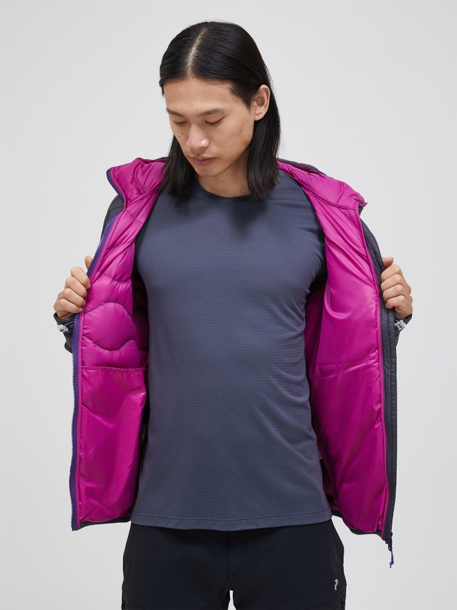 Helium Utility Down Hood Jacket Men