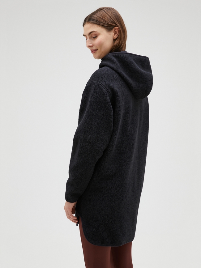Pile Long Zip Women