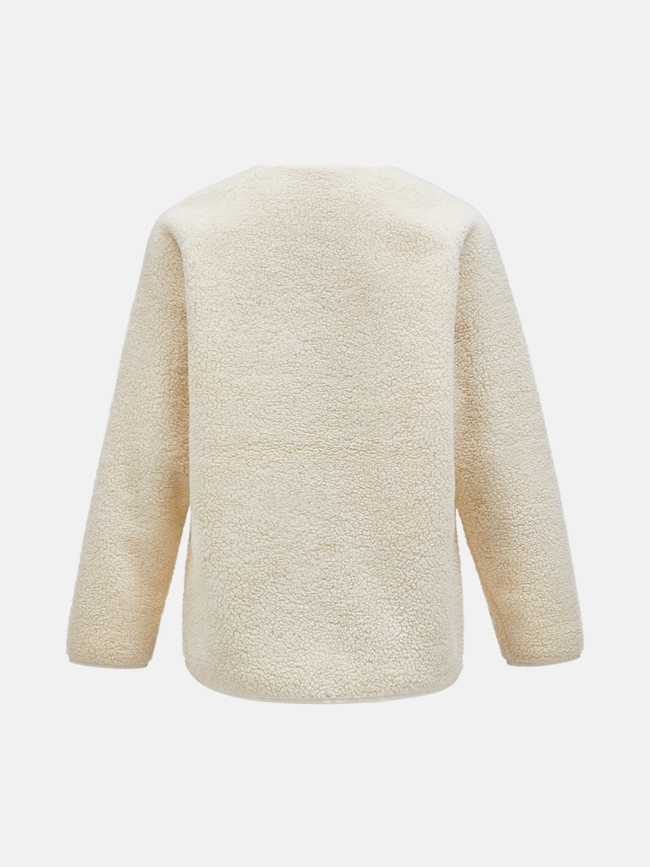 Heavy Pile Oversized Cardigan Men