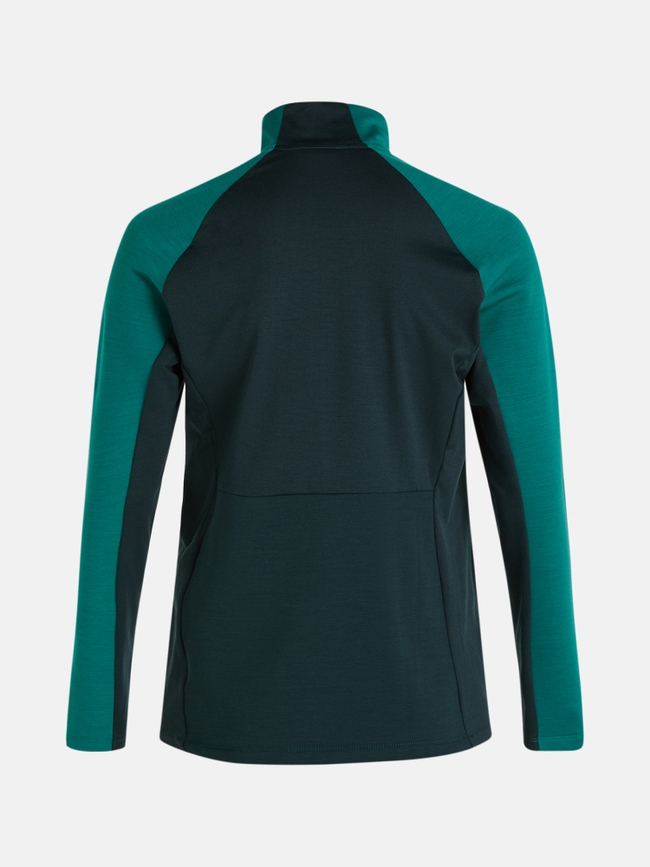 Vertical Mid Zip Jacket Men