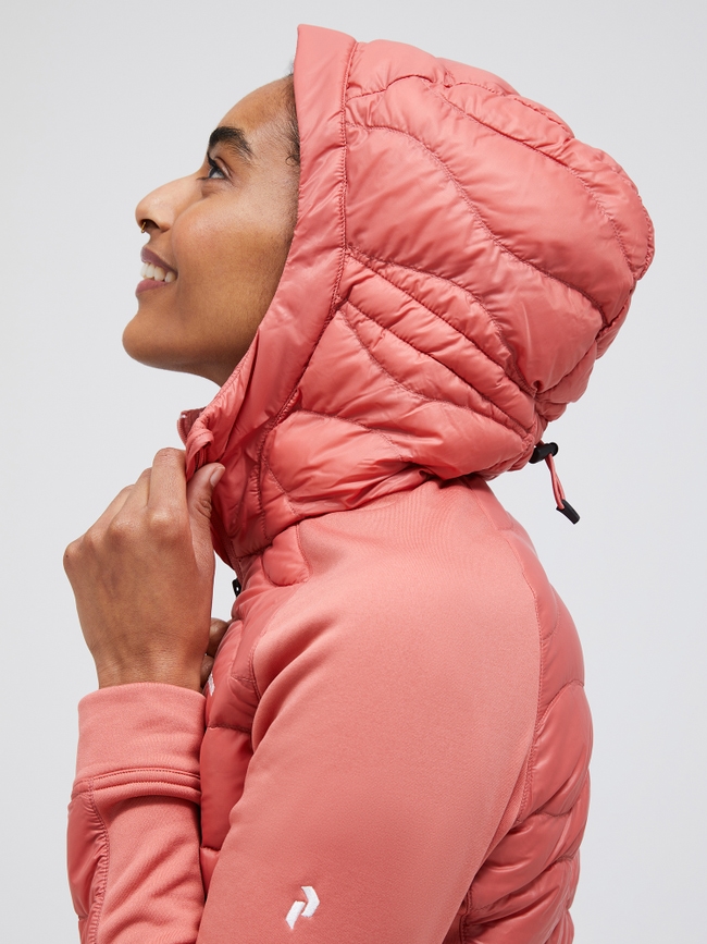 Helium Hybrid Down Hood Jacket Women