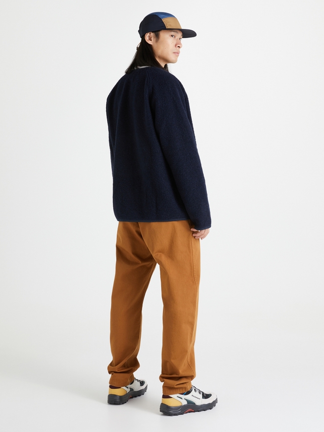 Wool Blend Cardigan Men