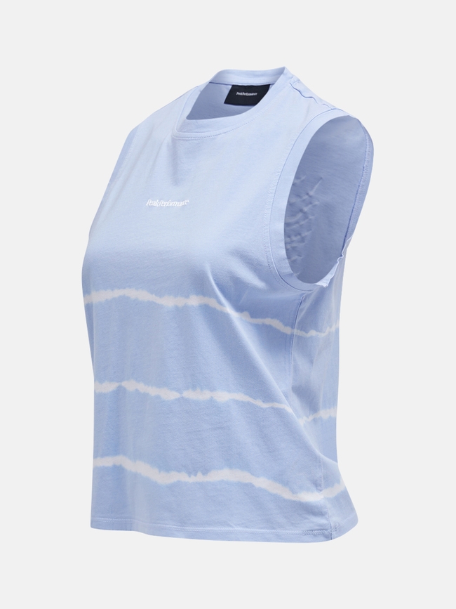 Tie Dye Sleeveless T-shirt Women