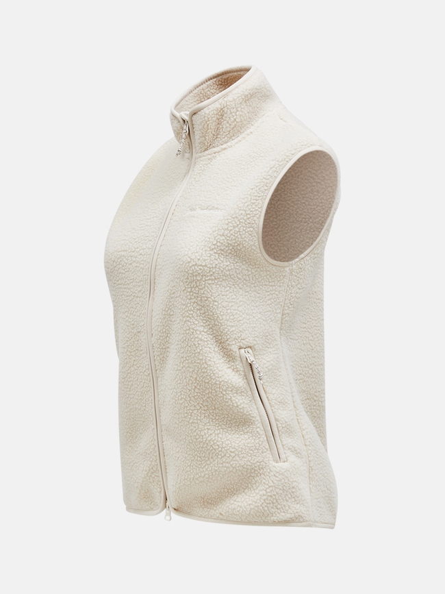 Pile Zip Vest Women