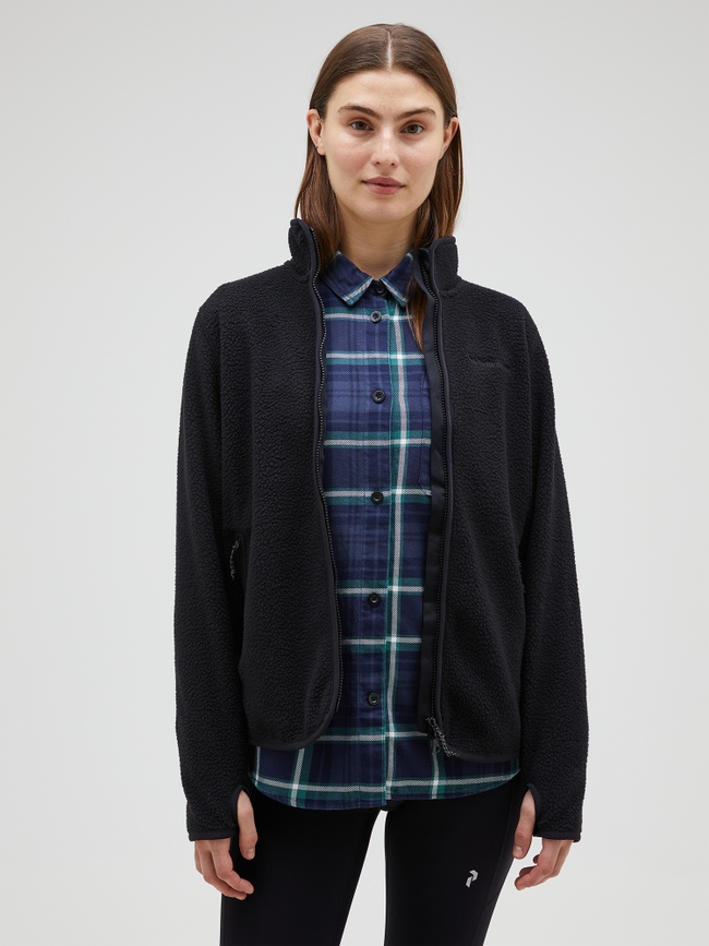 Pile Zip Jacket Women