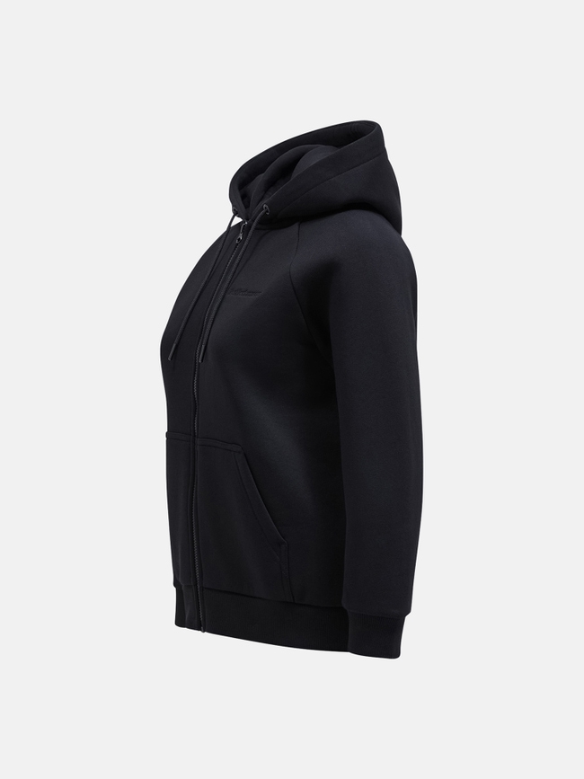 Original Small Logo Zip Hood Women