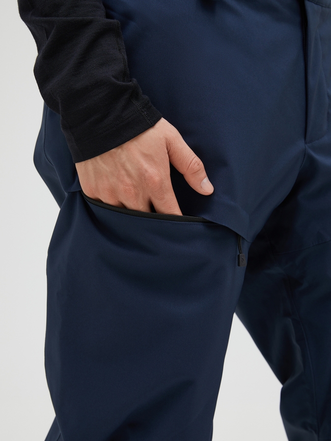 Maroon Insulated 2L Pants Men