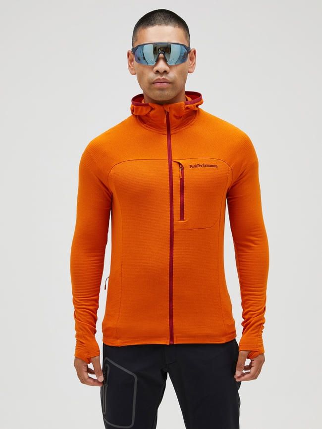 Light Zip Hood Fleece Men