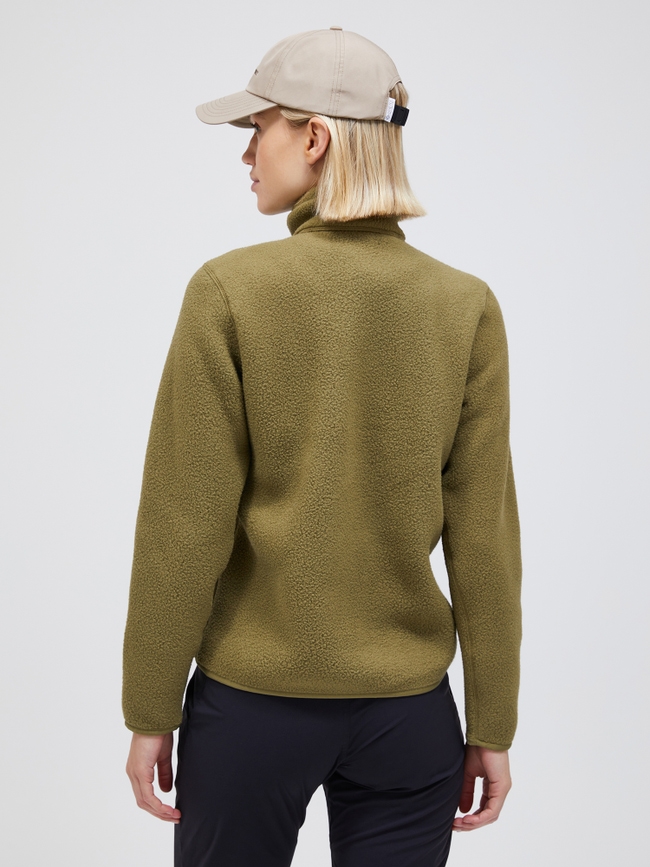 Fleece Snap T-Neck Women