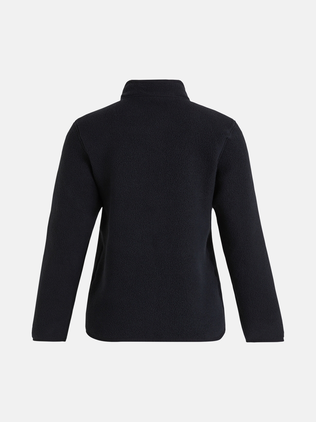 Fleece Snap Cardigan Women