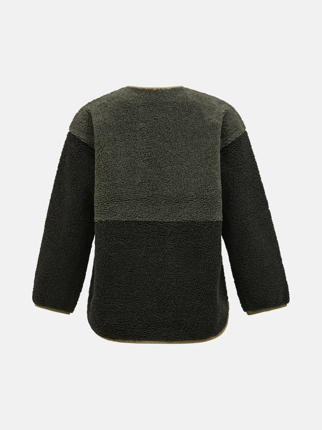 Heavy Pile Oversized Cardigan Women