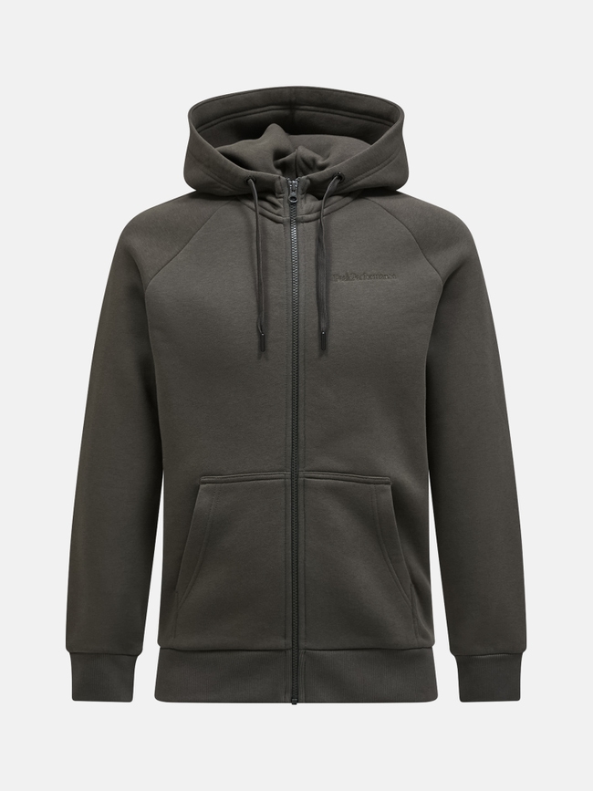 Original Small Logo Zip Hood Men