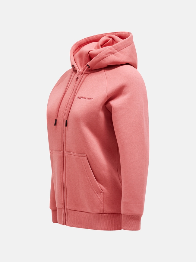 Original Small Logo Zip Hood Women