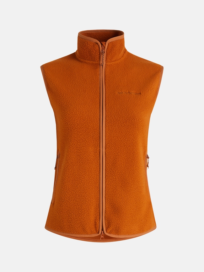 Pile Zip Vest Women