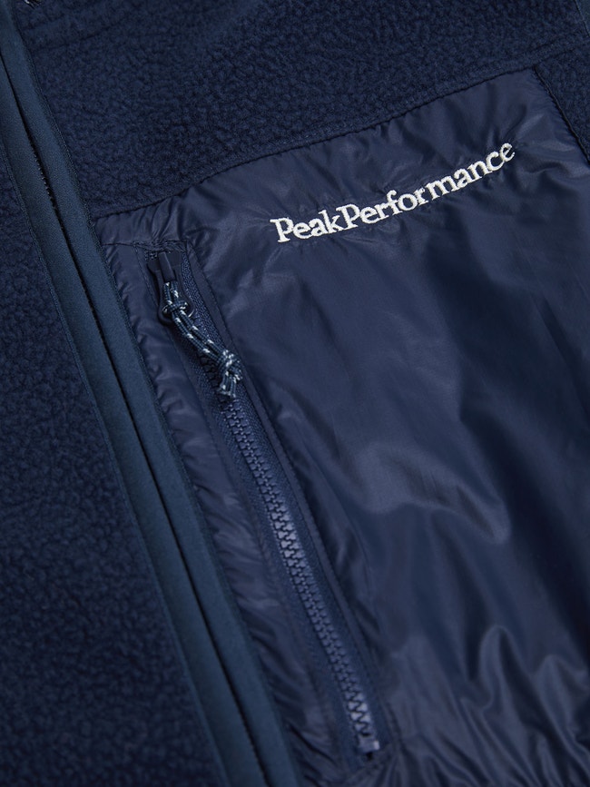 Pile Zip Vest Men