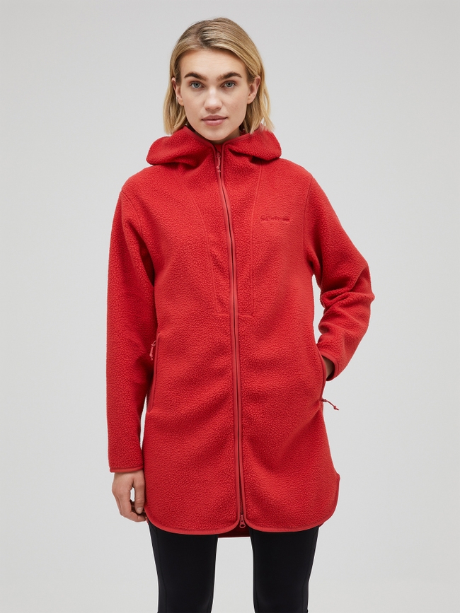 Pile Long Zip Women