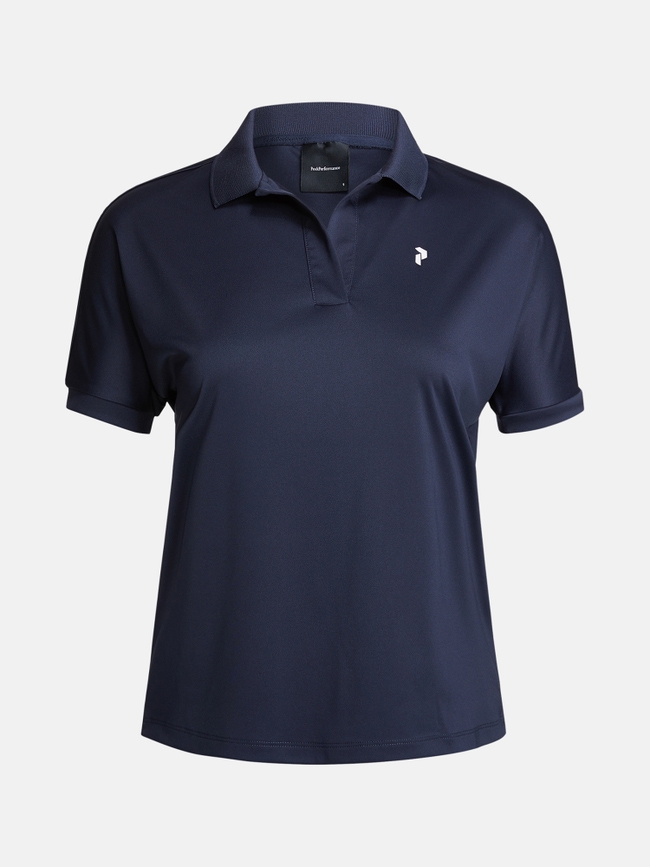 Illusion Short Sleeve Polo Women