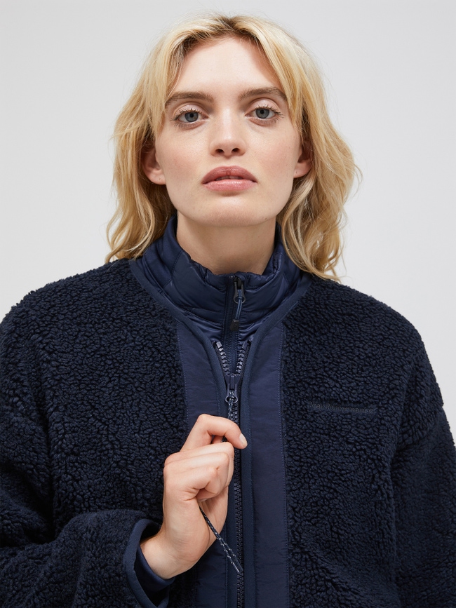 Heavy Pile Oversized Cardigan Women