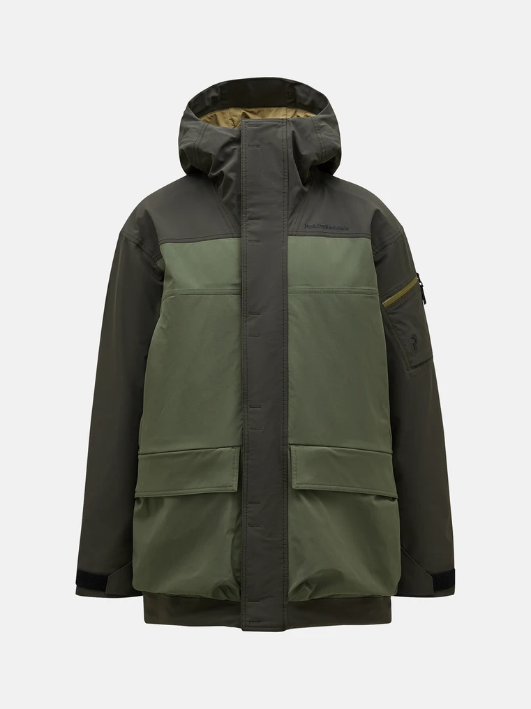 2L INSULATED SHELL STRETCH PARKA MEN