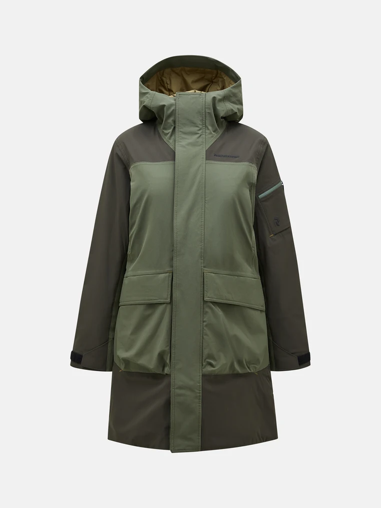 2L INSULATED SHELL STRETCH PARKA WOMEN