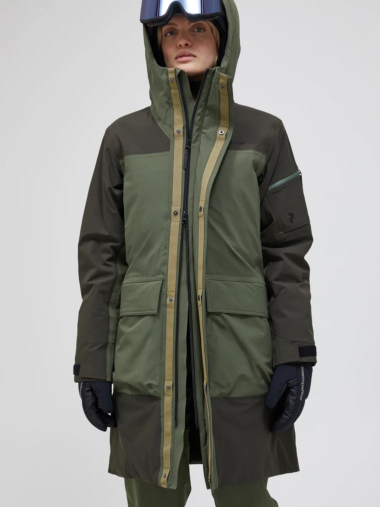 2L INSULATED SHELL STRETCH PARKA WOMEN