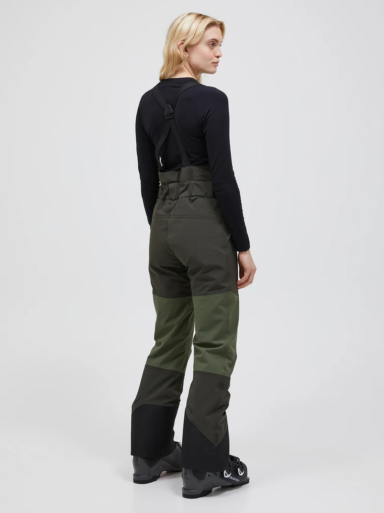 2L INSULATED SHELL STRETCH BIB PANTS WOMEN