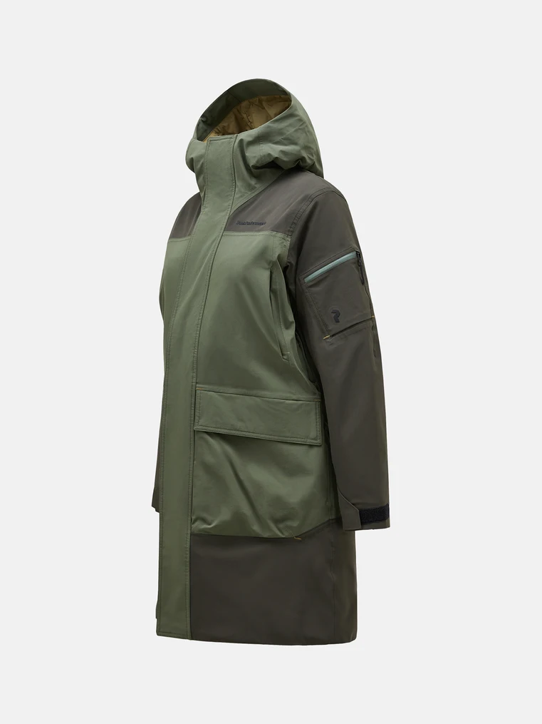 2L INSULATED SHELL STRETCH PARKA WOMEN
