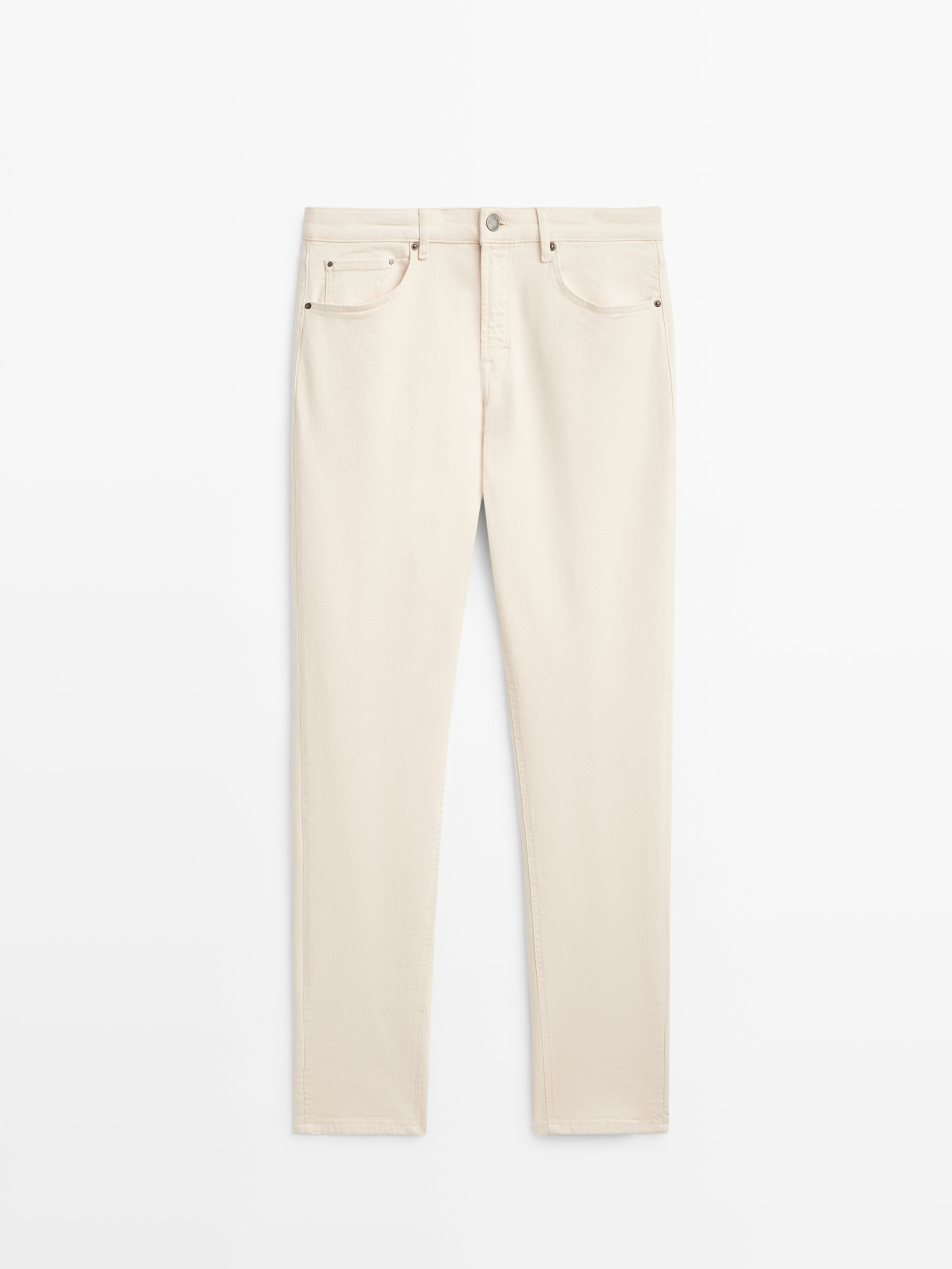Pantalón vaquero tapered fit - CRUDO
