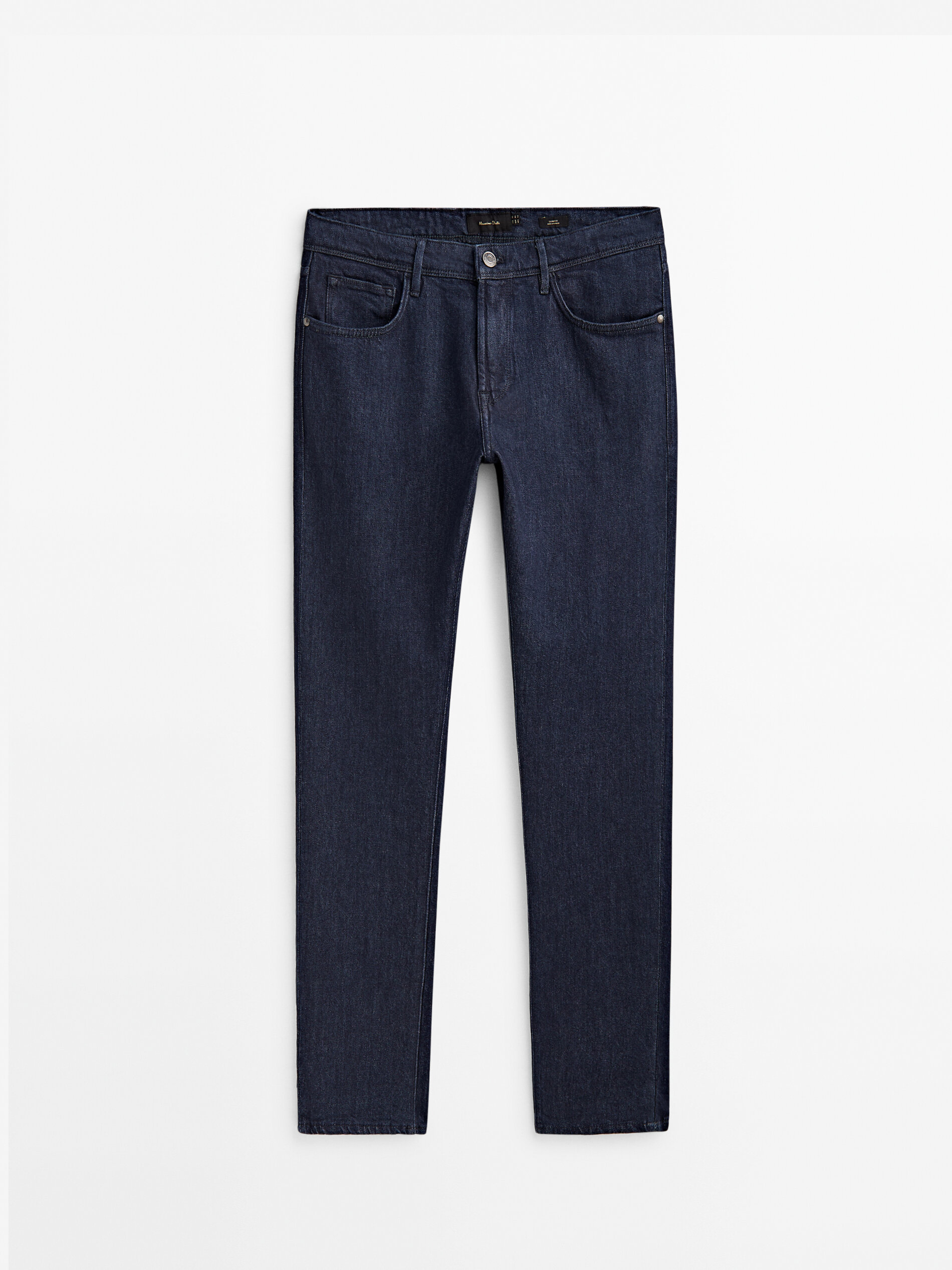 Pantalón vaquero desencolado slim fit - INDIGO