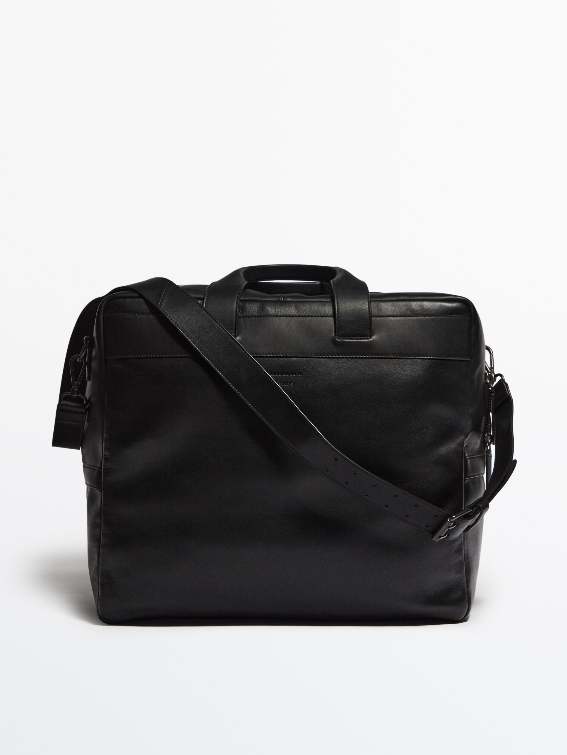 Bolso weekend piel -Studio - NEGRO