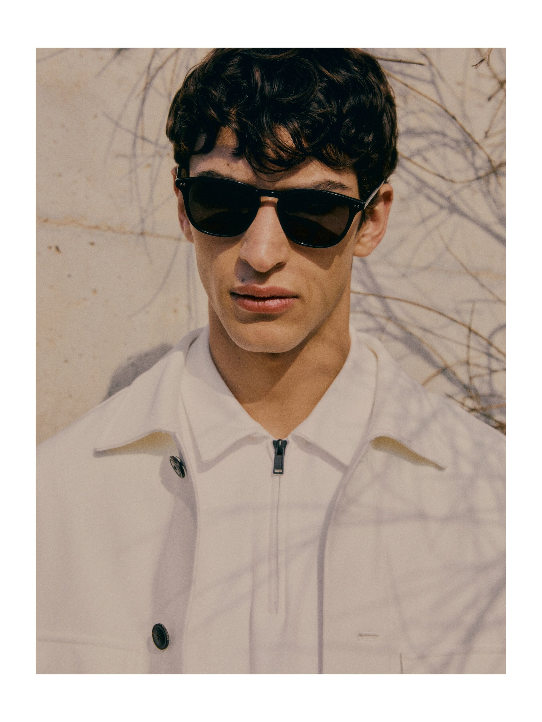 Gafas de sol de pasta - NEGRO