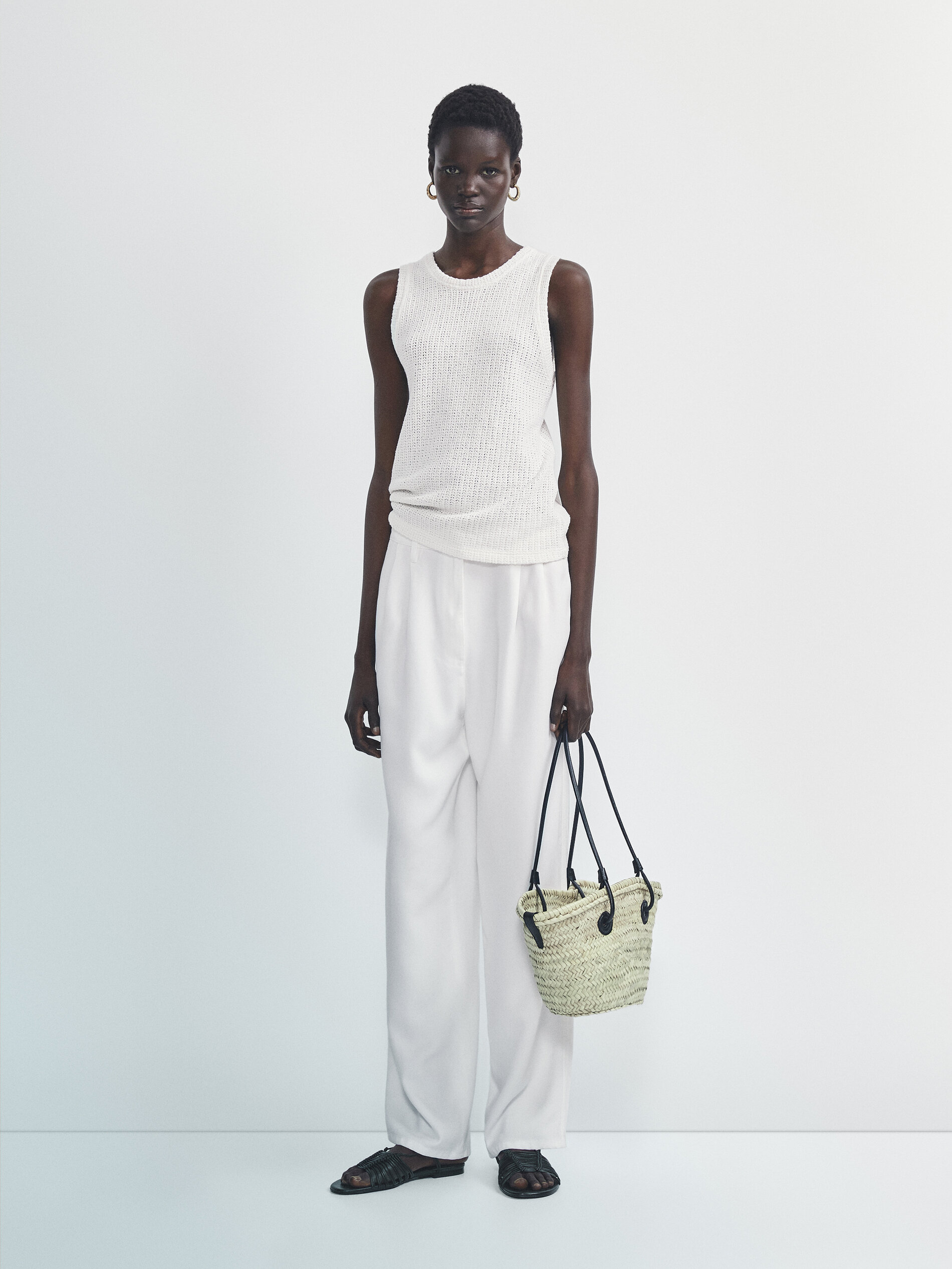 Top estructura manga sisa - CRUDO