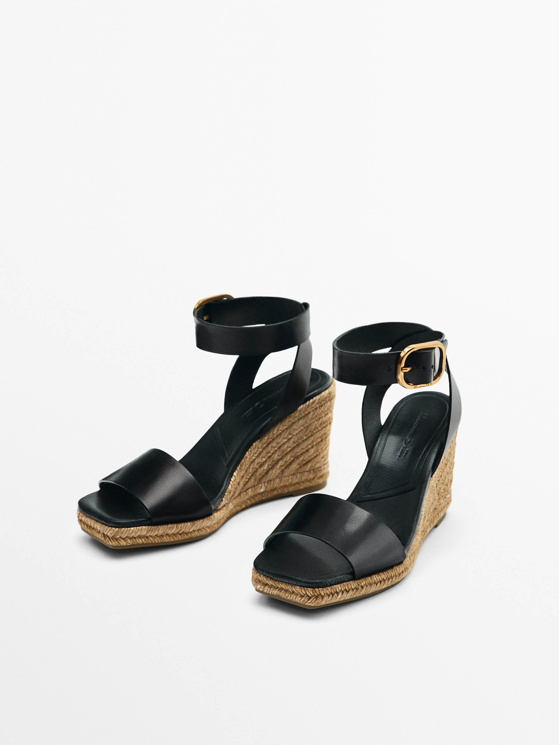 CUÑA YUTE PULSERA CON HEBILLA - NEGRO