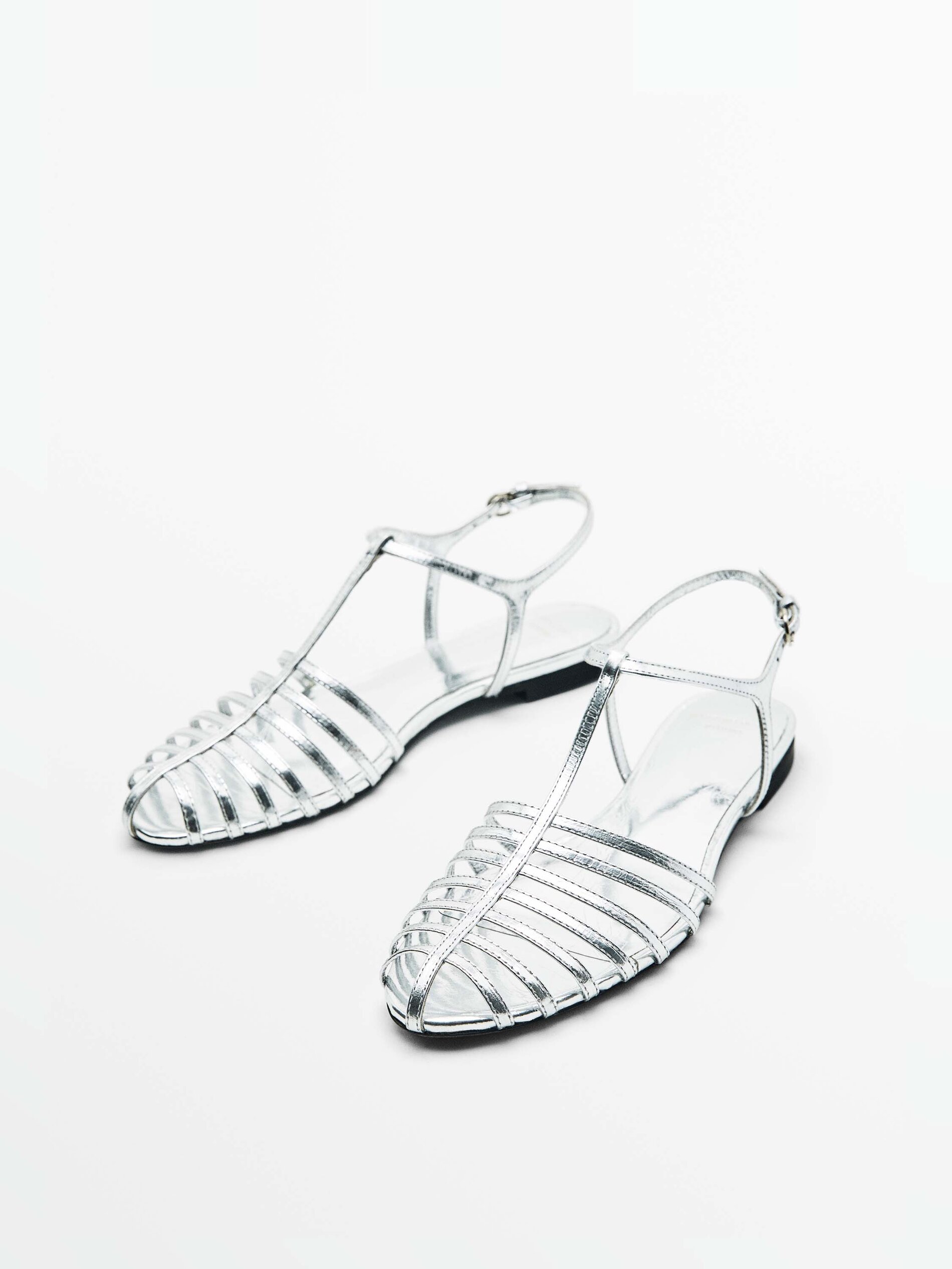 Cangrejera plana laminada - Studio - PLATA