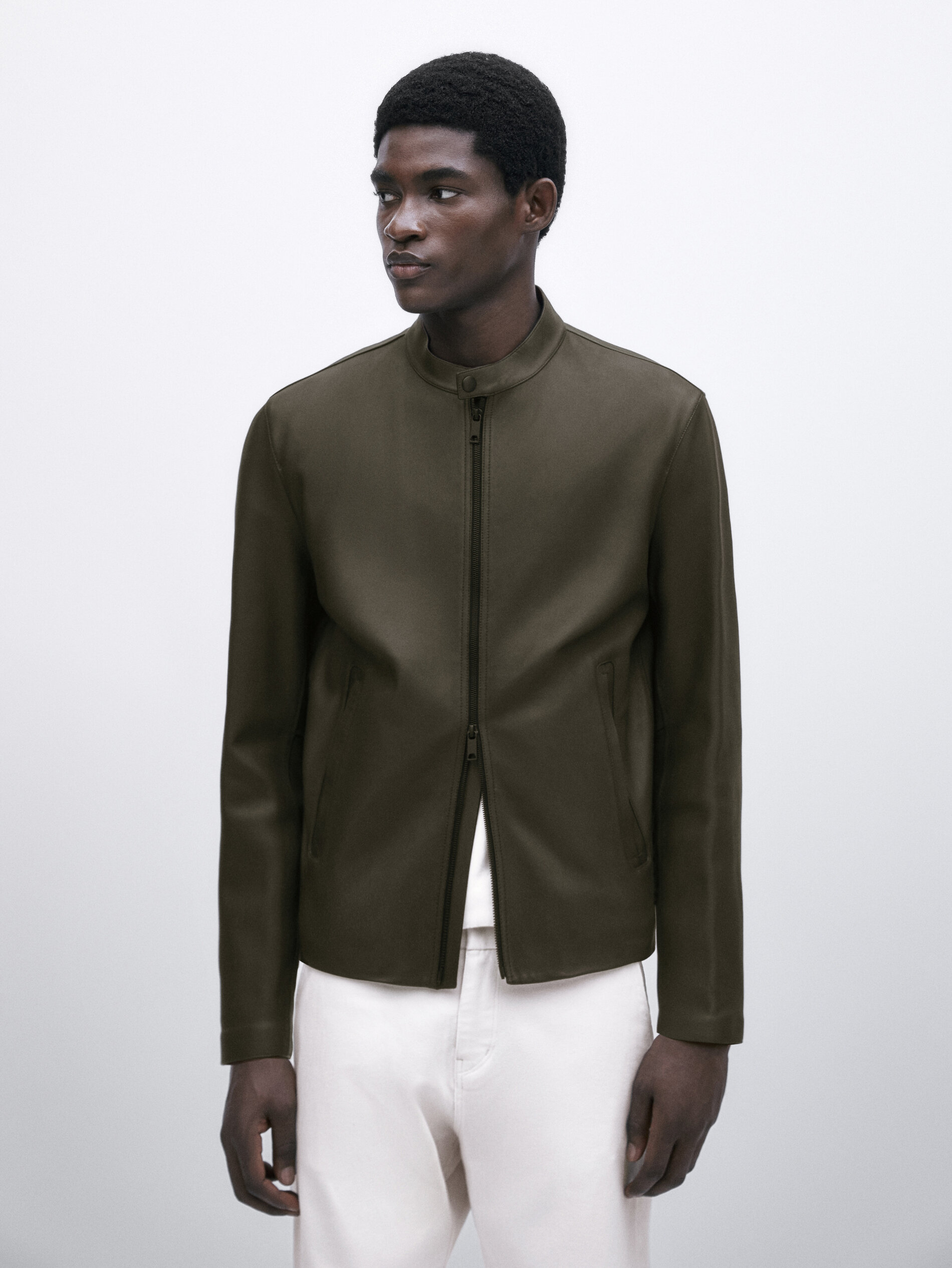 Cazadora piel napa -Studio - 0-517