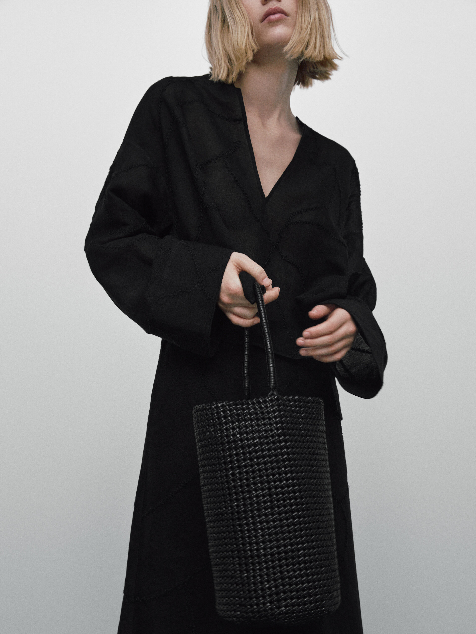 Camisa detalle bordados Limited edition - NEGRO