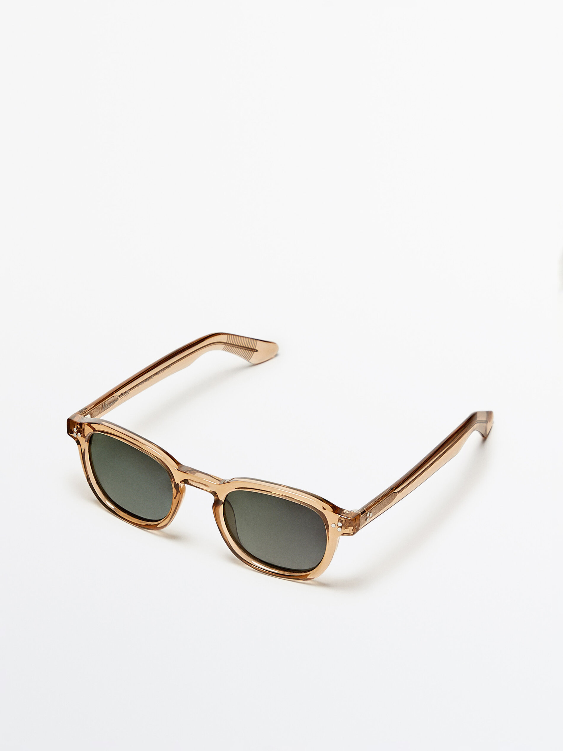 Gafas de sol traslúcidas - Mostaza