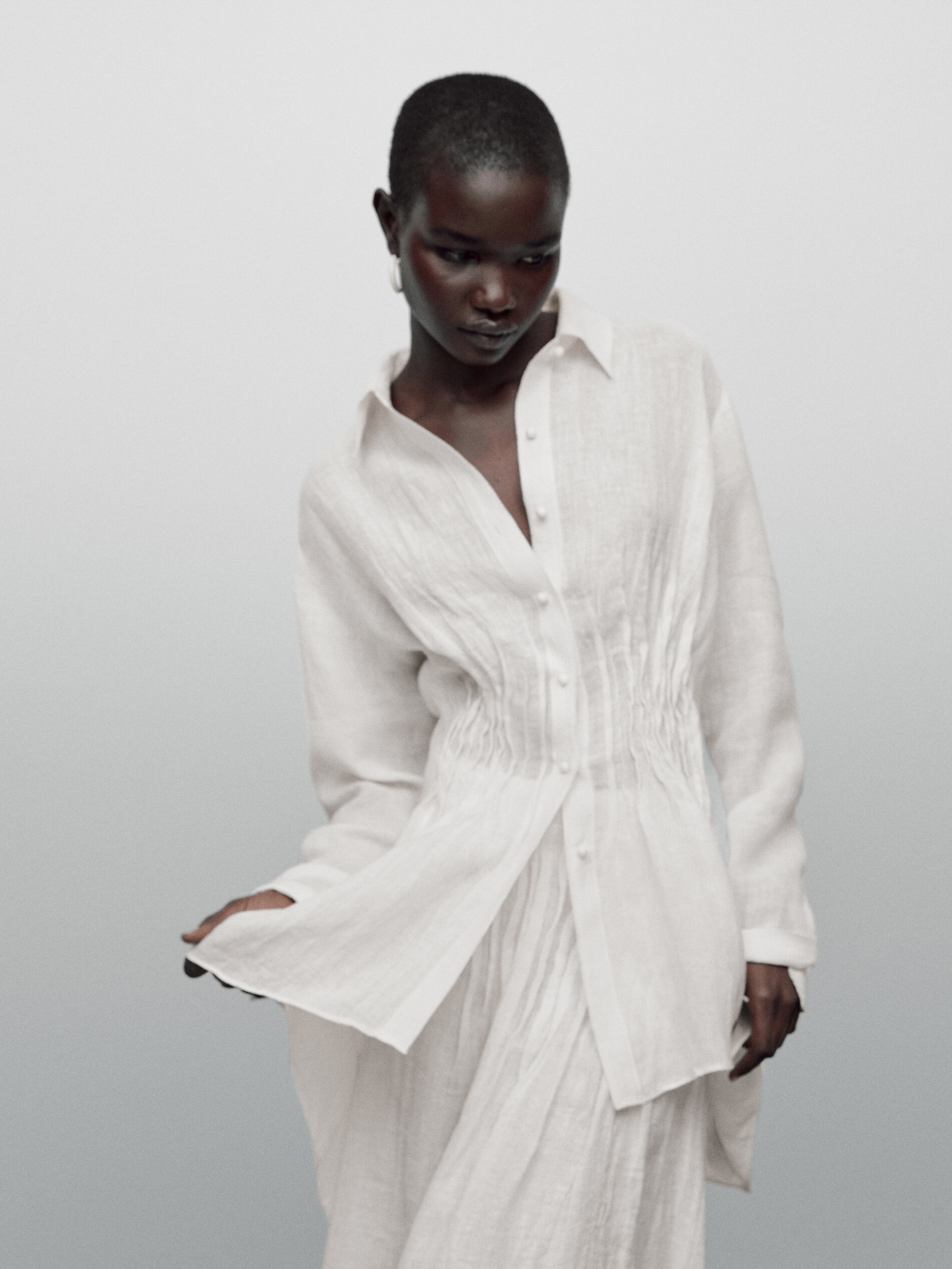 Camisa pliegues Limited Edition - CRUDO