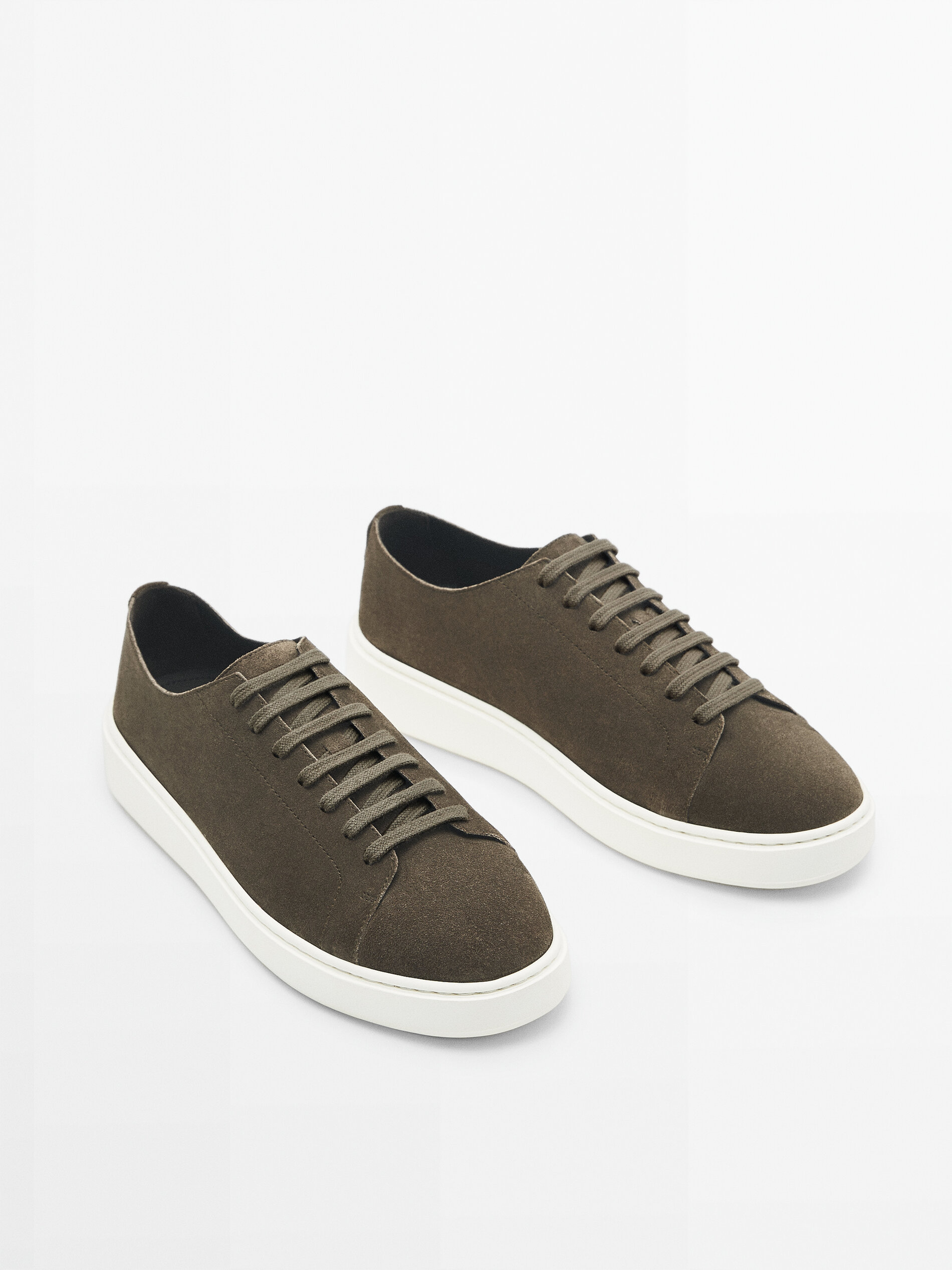 Deportivo soft serraje - MARRÓN