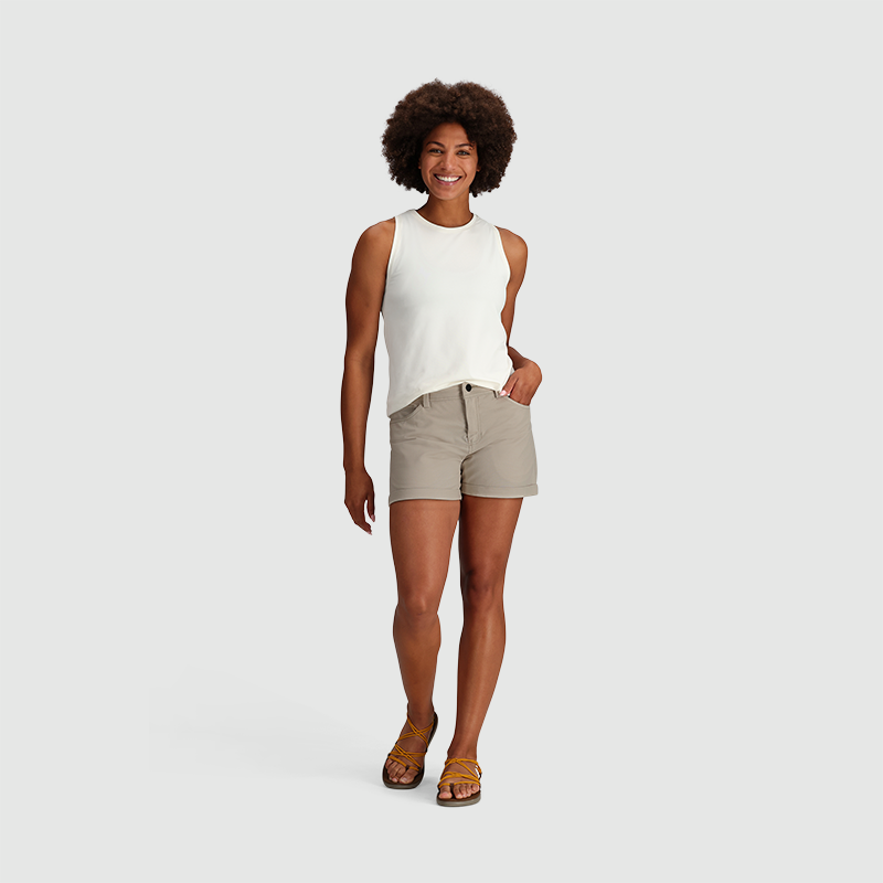 Women's Canvas Shorts - 3