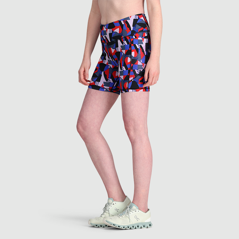 Women's Ad-Vantage Printed Shorts - 6