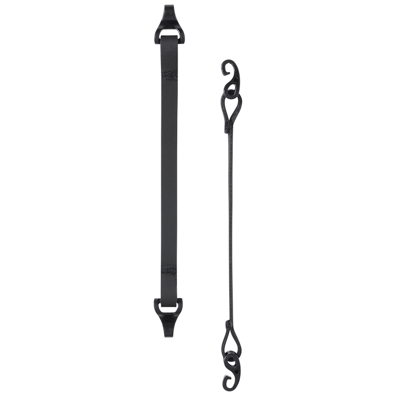 Gaiter Strap Pair, Clip hooks - 8mm
