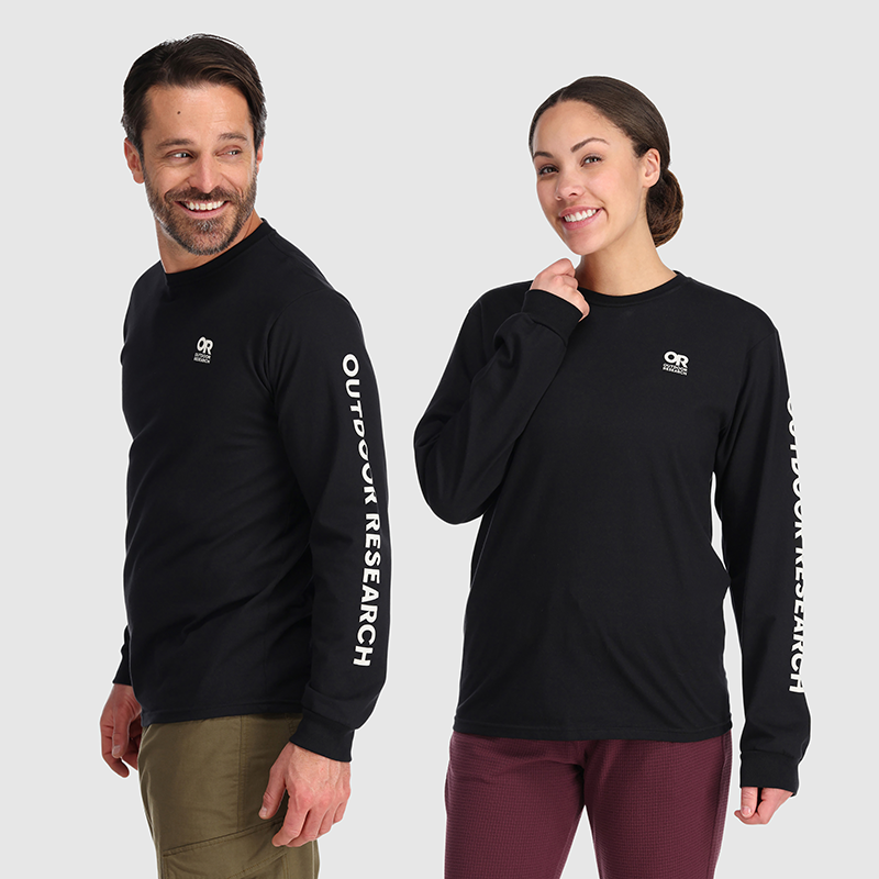 OR Lockup Chest Logo Long Sleeve Tee