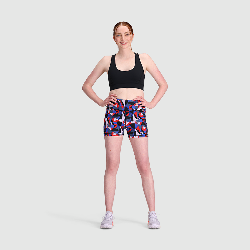 Women's Ad-Vantage Printed Shorts - 4