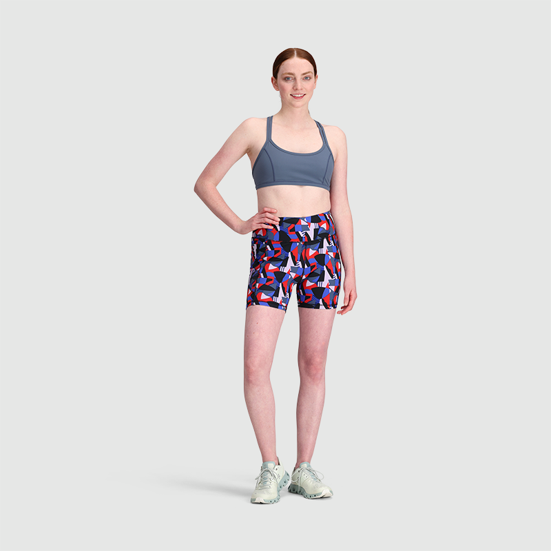 Women's Ad-Vantage Printed Shorts - 6
