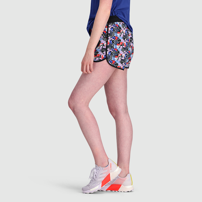 Women's Zendo Printed Multi Shorts