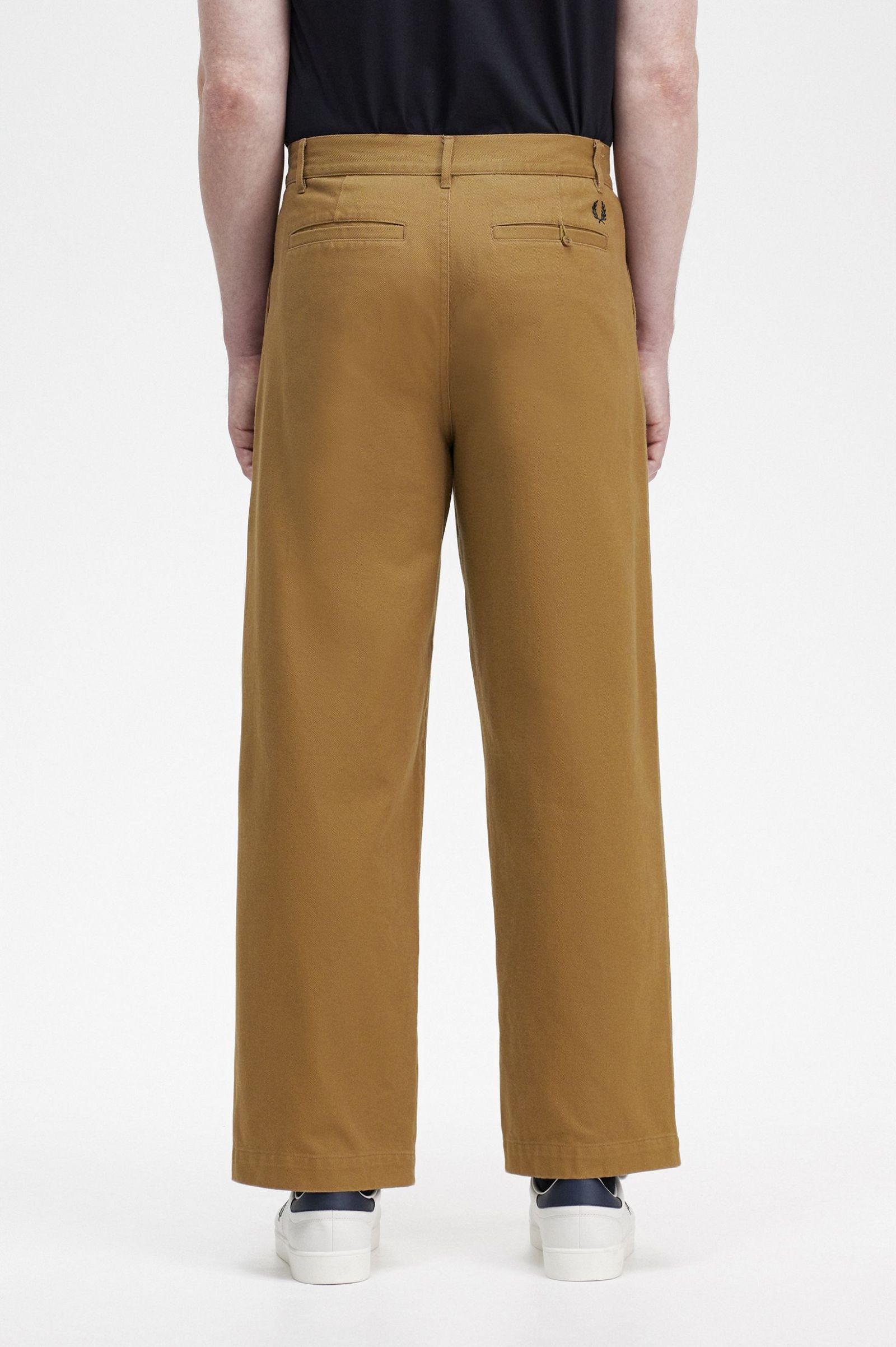 Straight Leg Trousers Shaded Stone
