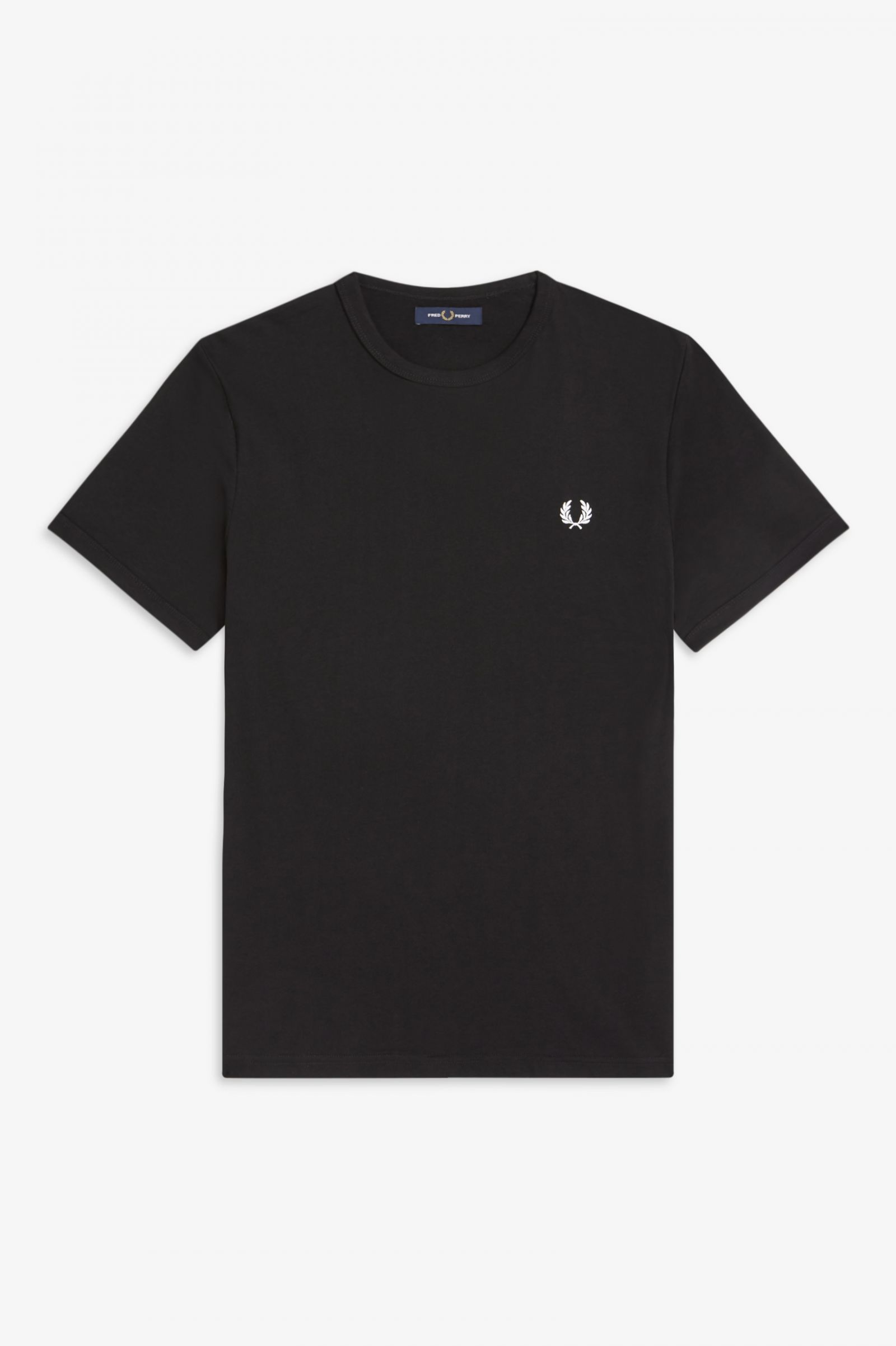 Ringer T-Shirt Black